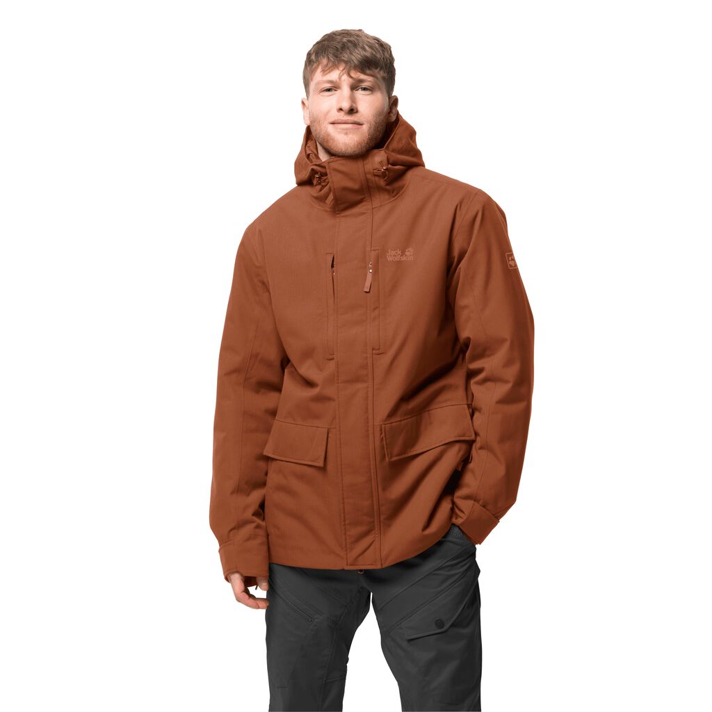 Jack Wolfskin WEST μπουφαν χειμερινα ανδρικα χαλκός | GR3599023